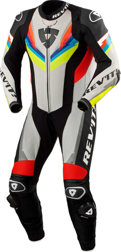 Rev'It Quantum 3 Mens Leather Motorcycle 1-Piece Suit