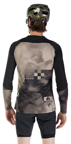 Fox Racing Flexair Ascent Pulse Mens LS MTB Mountain Bike Jersey