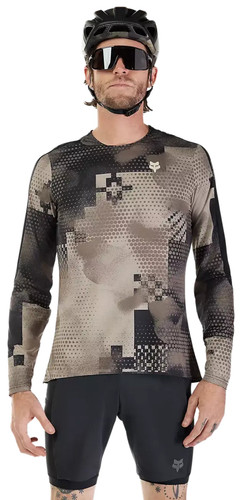 Fox Racing Flexair Ascent Pulse Mens LS MTB Mountain Bike Jersey