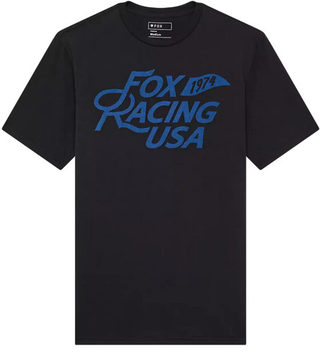 Fox Racing Fox Flag Premium Mens Short Sleeve T-Shirt