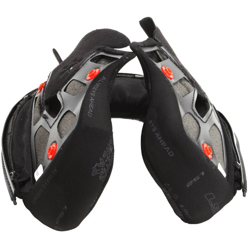 LS2 Valiant Helmet Cheek Pads & Neckpiece