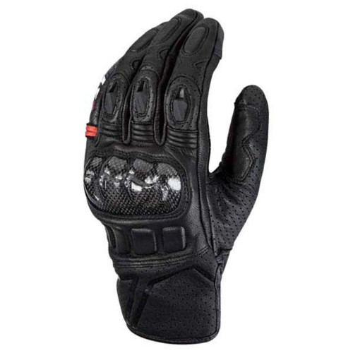 LS2 Spark Mens Leather Motorcycle Gloves