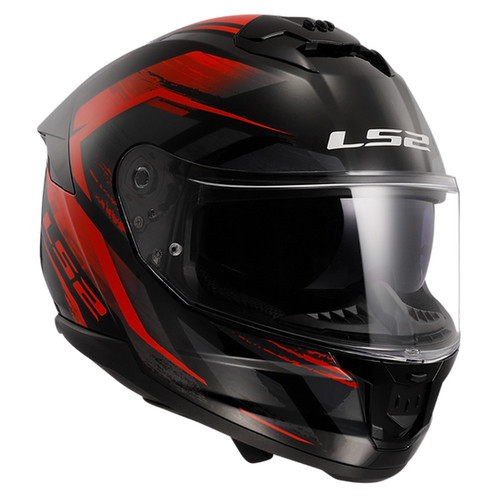LS2 Stream II Fury Motorcycle Helmet