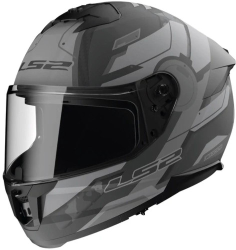LS2 Stream II Shadow Motorcycle Helmet