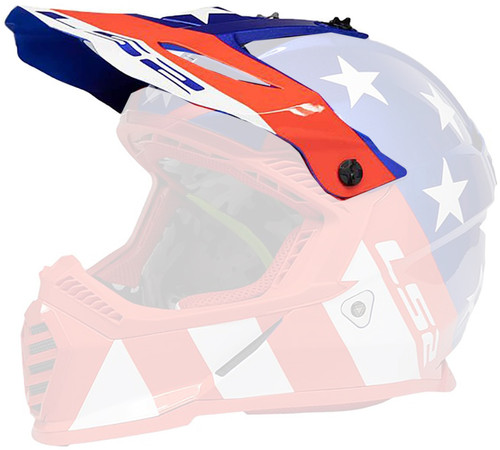 LS2 Gate/Fast Helmet Visor/Peak