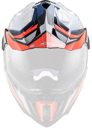 LS2 Explorer Carbon Helmet Visor/Peak