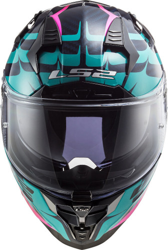 LS2 Challenger Carbon Flames Motorcycle Helmet