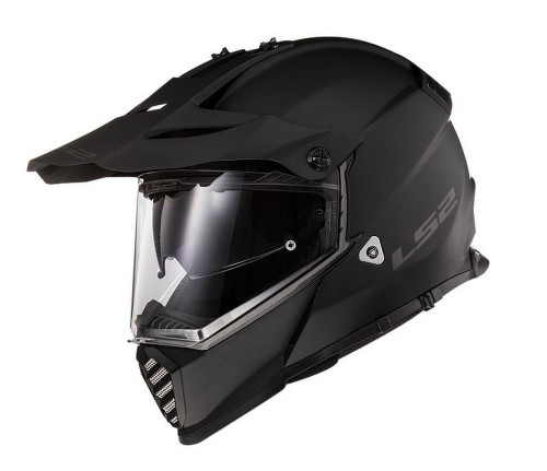 LS2 Blaze Solid Dual Sport Helmet