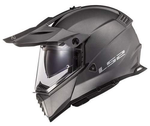 LS2 Blaze Solid Dual Sport Helmet