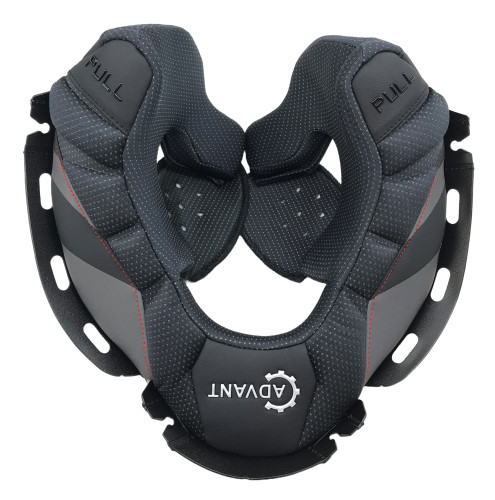 LS2 Advant X Carbon Helmet Slim Cheek Pads V2 w/Shorter Tabs