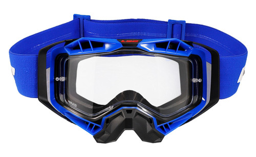 LS2 Aura MX Offroad Goggles w/Clear Lens