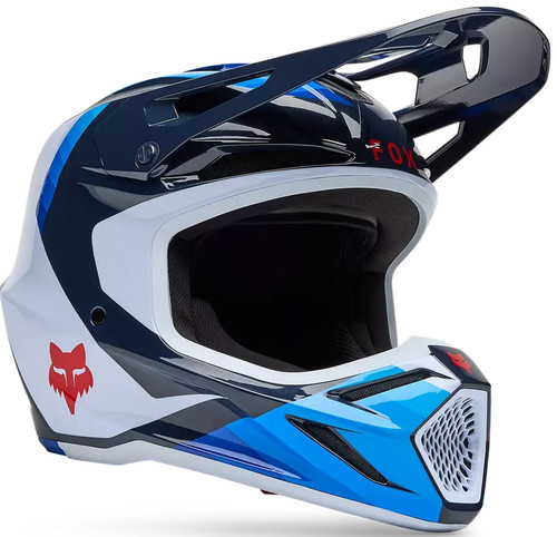 Fox Racing V3 Fade MX Offroad Helmet