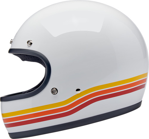 Biltwell Gringo Sunset Spectrum Motorcycle Helmet