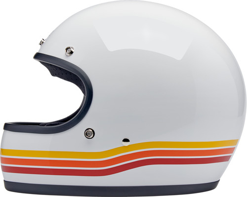 Biltwell Gringo Sunset Spectrum Motorcycle Helmet