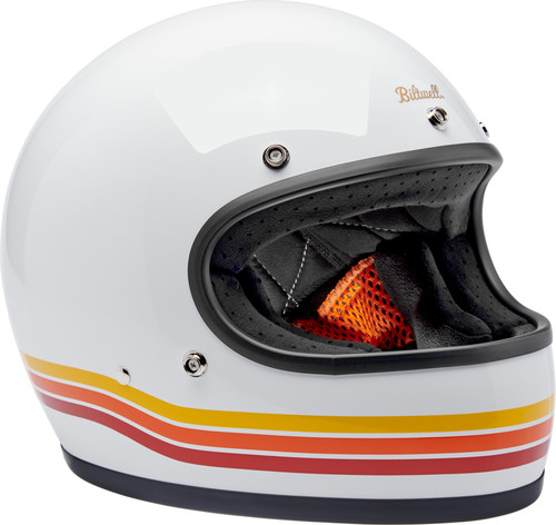 Biltwell Gringo Sunset Spectrum Motorcycle Helmet