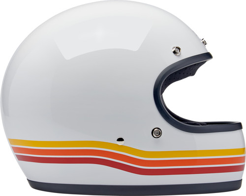 Biltwell Gringo Sunset Spectrum Motorcycle Helmet