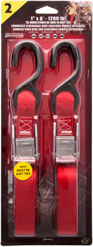 Erickson 1" x 6' - 1200 lb. Straps with Built in Soft Ties (05727)