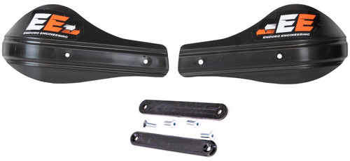 Enduro Engineering EVO2 Black Outer Mount Roost Deflector Handguards (51-224)