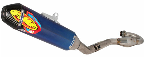 FMF FACTORY 4.1 RCT Titanium Blue Anodized Full Exhaust System (041621)