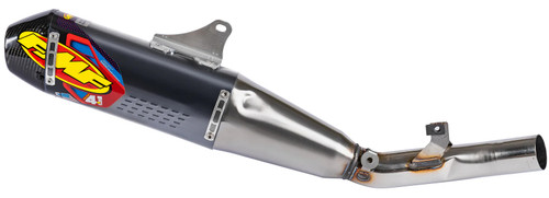 FMF FACTORY 4.1 RCT Black Stainless Slip-On Muffler w/Carbon Tip (041618)
