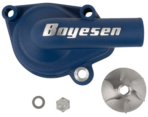 Boyesen Supercooler Water Pump Cover & Impeller Kit - Blue (WPK-42L)