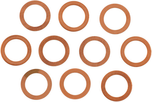 Eastern Copper Crush Washer for Wheel Cylinder Bolt (10 Pack) (A-41744-58)