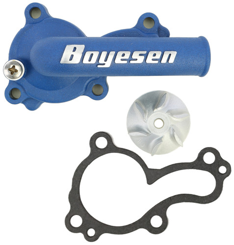 Boyesen Supercooler Blue Water Pump Cover & Impeller Kit (WPK-18L)