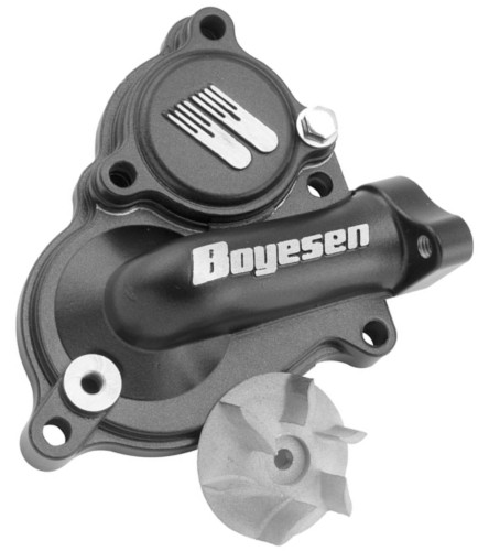 Boyesen Supercooler Black Water Pump Cover & Impeller Kit (WPK-17AB)