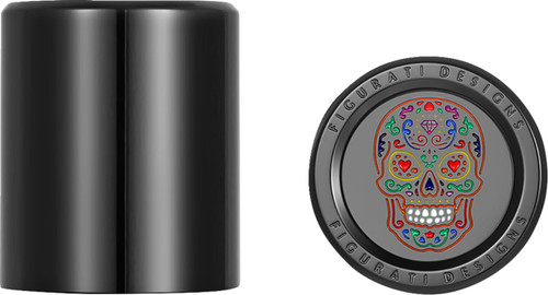 Figurati Sugar Skull Medium Black Docking Cover (FD30-DC-27-30-BLK)