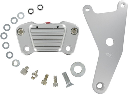 GMA Clear Anodized 2-Piston Rear Brake Caliper (GMA-100)