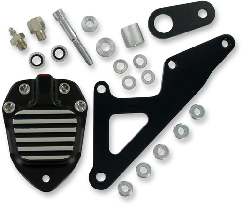 GMA Classic Black Contrast 2-Piston Front Brake Caliper (GMA-200EB)