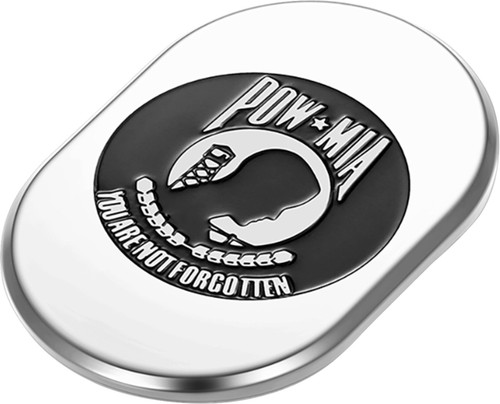Figurati POW-MIA Left Polished Antenna Cover (FD50-AC-SS-LT)