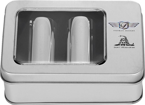 Figurati Don't Tread On Me Medium Polished Docking Cover (FD40-DC-2545-SS)