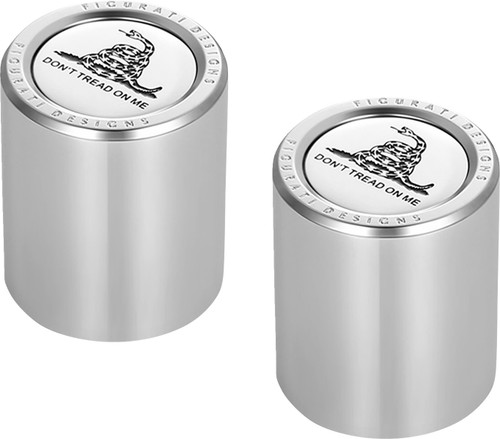 Figurati Don't Tread On Me Short Thin Polished Docking Cover (FD40-DC-2530-SS)