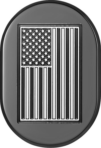 Figurati Contrast American Flag Right Black Antenna Cover (FD26-AC-BLK-RT)