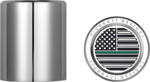 Figurati Docking Covers | Green Line | USA  Flag | Short (FD72-DC-2530-SS)