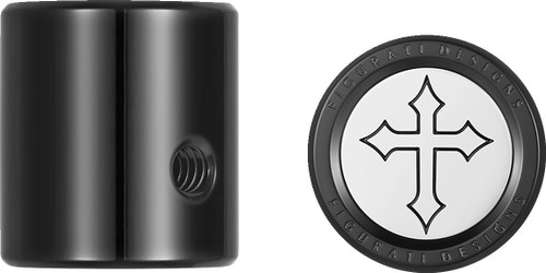 Figurati Maltese Cross Black Shifter Spline Cover (FD41-HTSC-BLK)
