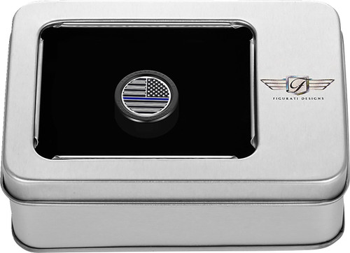 Figurati Thin Blue Line Flag Black Shifter Spline Cover (FD71-HTSC-BLK)