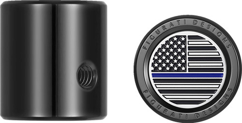 Figurati Thin Blue Line Flag Black Shifter Spline Cover (FD71-HTSC-BLK)