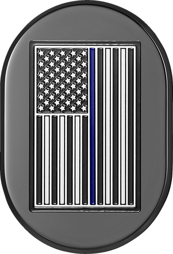 Figurati Thin Blue Line Flag Right Black Antenna Cover (FD71-AC-BLK-RT)