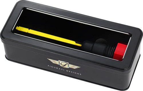 Figurati Performance Engine Oil Dipstick | Magnetic | Curved Red (FDP01-TCSM-R)