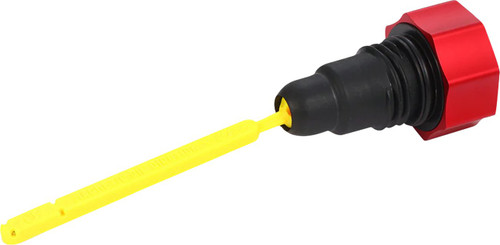 Figurati Performance Engine Oil Dipstick | Magnetic | Curved Red (FDP01-TCSM-R)