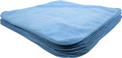 Hardline Blue Microfiber Towels (24 Pack) (MB16300)