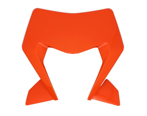 Acerbis Orange Plastic Headlight Mask (2986525226)