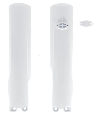Acerbis White Lower Fork Covers (2976260002)