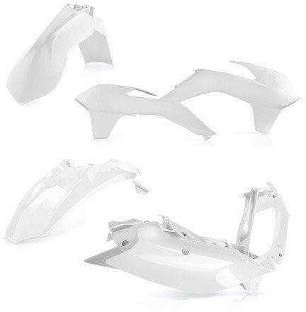 Acerbis White Full Body Plastic Kit (2374130002)
