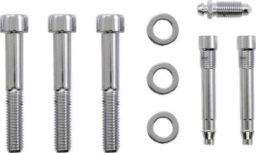 Gardner-Westcott Chrome Socket-Head Rear Brake Caliper Mounting Kit (P-80-148)