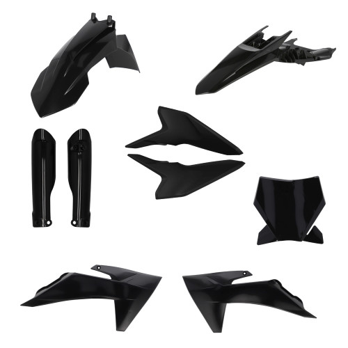 Acerbis Black Full Body Plastic Kit (2986870001)