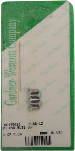 Gardner-Westcott Chrome Socket-Head Point Cover Bolt Kit (P-88-12)