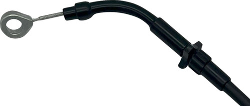 Fat Baggers EZ Install Black Vinyl Upper Clutch Cable +2" Length (118002-B)